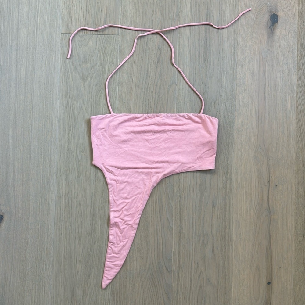Women’s Pink Halter Top